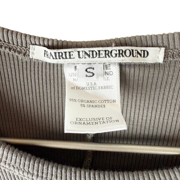 Prairie Underground Abundance Dress Dior‎ Grey S organic cotton - Picture 4 of 6